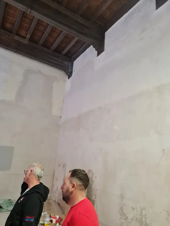 Lavoro di tinteggiatura, decorazione e restauro di Affari a Colori a Parma
