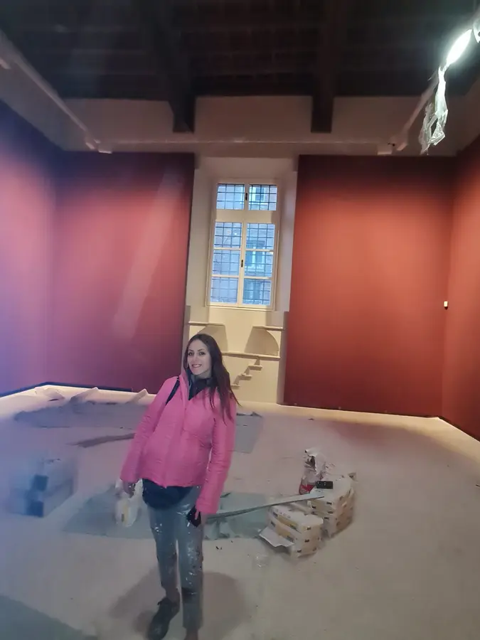 Lavoro di tinteggiatura, decorazione e restauro di Affari a Colori a Parma